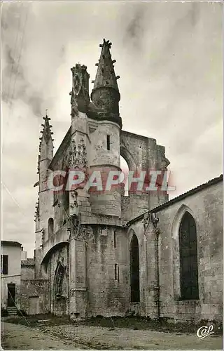 Moderne Karte St Martin de Re (Ile de Re) Les Ruines de l'Ancienne Eglise