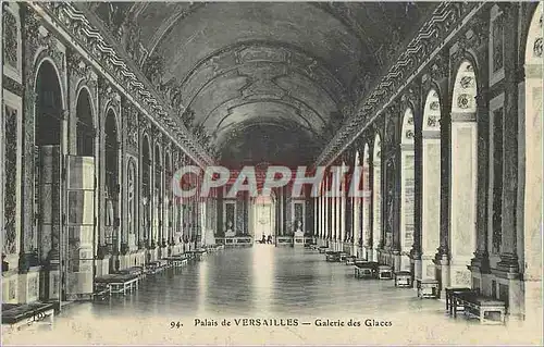 Ansichtskarte AK Palais de Versailles Galerie des Glaces