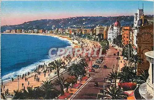 Cartes postales Nice (A M) Promenade des Anglais