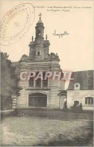 Cartes postales Les Ponts de Ce (Maine et Loire) La Chapelle Facade