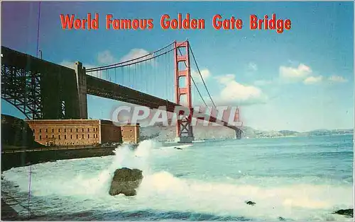 Cartes postales moderne San Francisco California Golden Gate Bridge