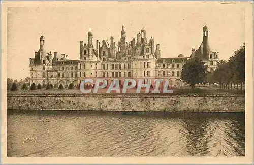 Ansichtskarte AK Chateau de Chambord Chateaux de la Loire La Douce France Facade Nord