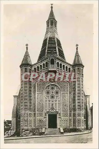 Moderne Karte Domfront (Orne) Eglise Saint Julien