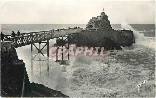 Cartes postales moderne Biarritz (B Pyr) Le Rocher de la Vierge