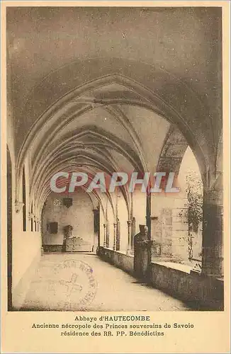 Cartes postales Abbaye d'Hautecombe Ancienne Necropole des Princes Souverains de Savoie