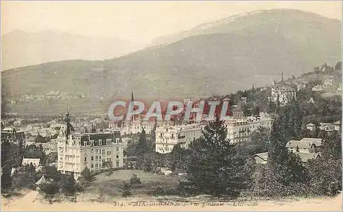 Cartes postales Aix les Bains Vue Generale