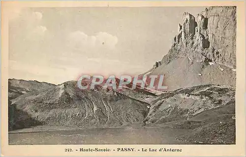 Cartes postales Haute Savoie Passy Le Lac d'Anterne