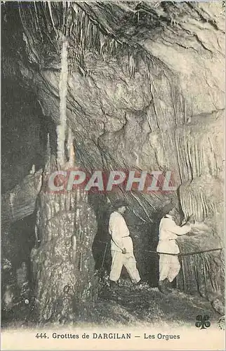 Ansichtskarte AK Grottes de Dargilan Les Orgues