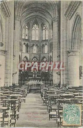 Cartes postales Eglise Notre Dame Vue Interieure Neuchatel en Bray