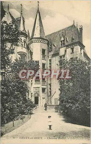 Cartes postales Chateauroux Chateau Raoul