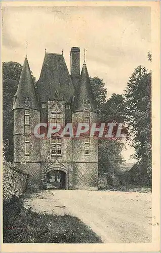 Cartes postales Chateau de Carrouges (Orne) Le Pavillon a l'Entree