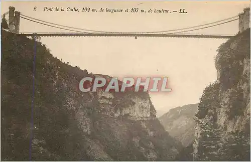 Cartes postales Pont de la Caille Long 192 m et 197 m de hauteur