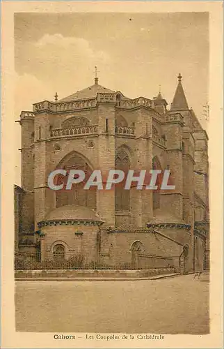 Cartes postales Cahors Les Coupoles de la Cathedrale