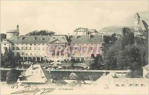 Cartes postales Chambery La Prefecture