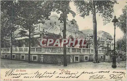 Ansichtskarte AK Vichy Le Casino (carte 1900)