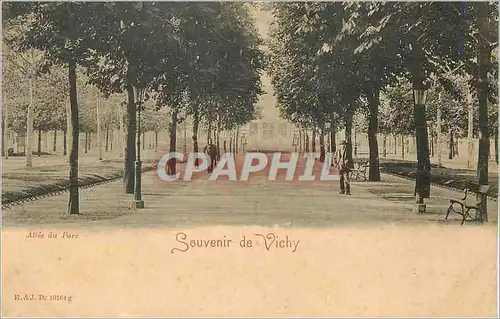 Cartes postales Vichy Le Souvenir (carte 1900)