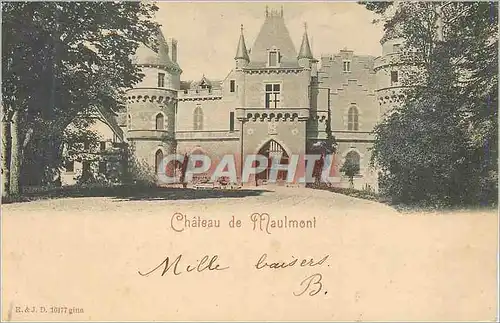 Ansichtskarte AK Chateau de Maulmont (carte 1900)