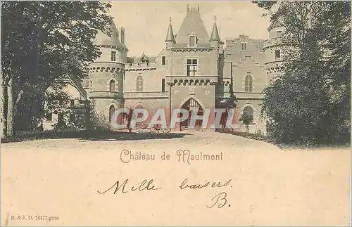 Cartes postales Chateau de Maulmont (carte 1900)