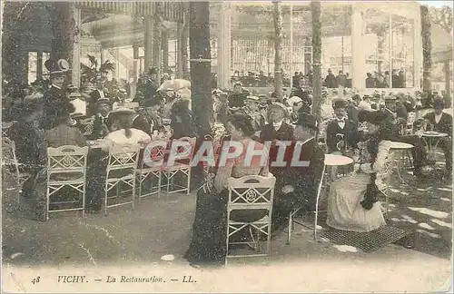 Cartes postales Vichy La Restauration