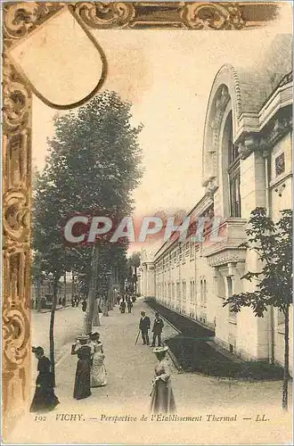 Cartes postales Vichy Perspective de l'Etablissement Thermal