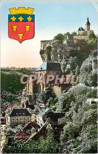 Cartes postales moderne Rocamadour (Lot) Vue Generale