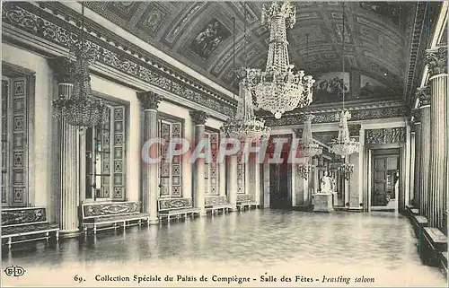 Cartes postales Collection Speciale du Palais de Compiegne Salle des Fetes