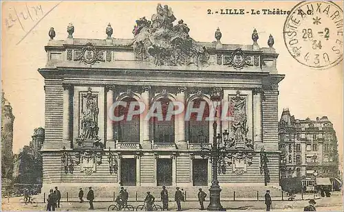 Cartes postales Lille Le Theatre