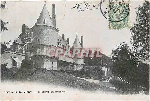 Cartes postales Environs de Vichy Chateau de Randan