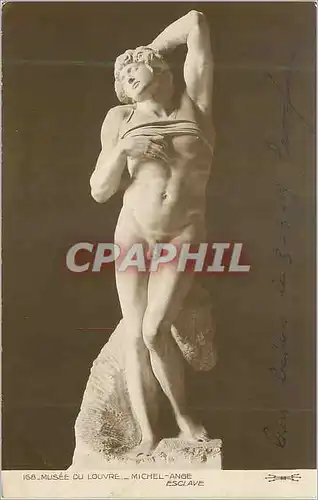 Cartes postales Musee du Louvre Michel Ange