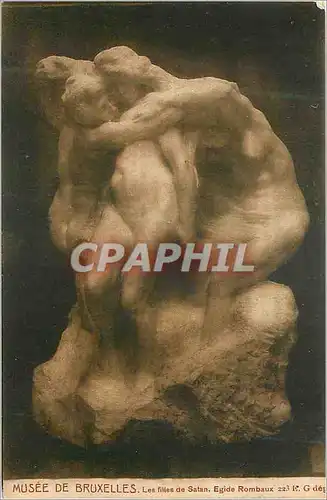 Cartes postales Musee de Bruxelles Les Filles de Satan