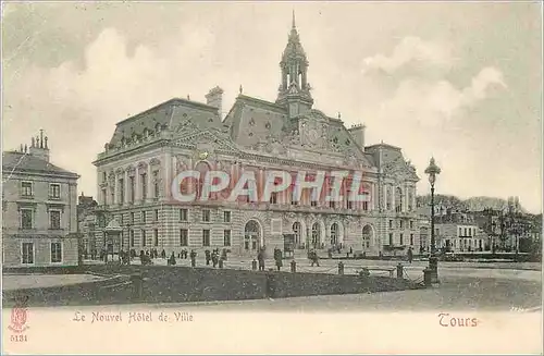Cartes postales Tours Le Nouvel Hotel de Ville