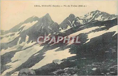 Cartes postales Modane (Savoie) Pic du Frejus (2944 m)