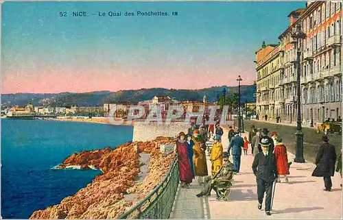 Cartes postales Nice Le Quai des Ponchettes
