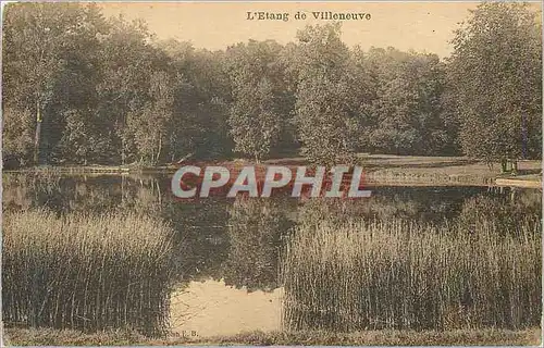Cartes postales L'Etang de Villeneuve