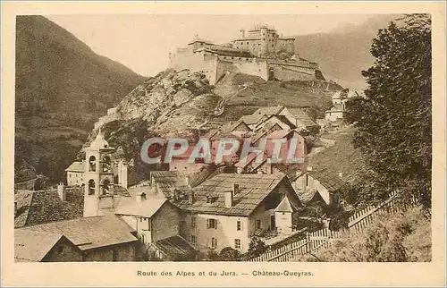 Cartes postales Chateau Queyras Route des Alpes et du Jura