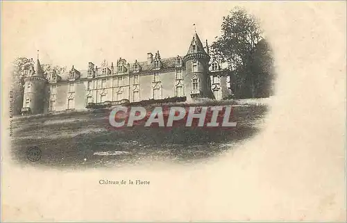 Cartes postales Chateau de la Flotte (carte 1900)