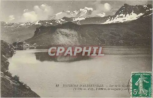Cartes postales Environs d'Albertville Lac de la Girolle