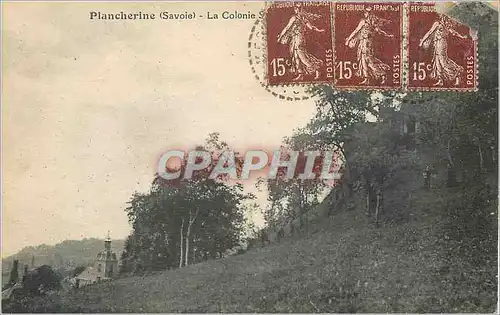 Ansichtskarte AK Plancherine (Savoie) La Colonie