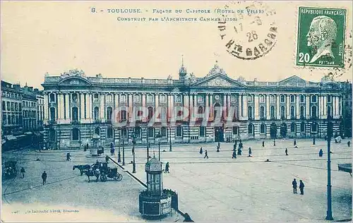 Cartes postales Toulouse Facade du Capitole (Hotel de Ville)