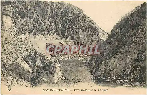 Cartes postales Chouvigny Vue prise sur le Tunnel