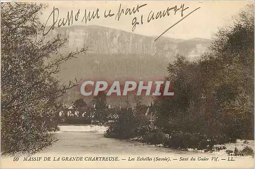 Cartes postales Massif de la Grande Chartreuse Les Echelles (Savoie) Saut du Guier