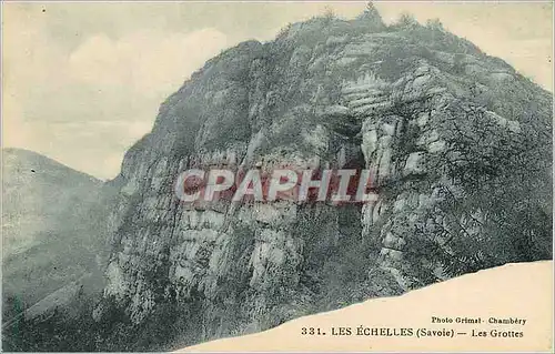 Cartes postales Les Echelles (Savoie) Les Grottes
