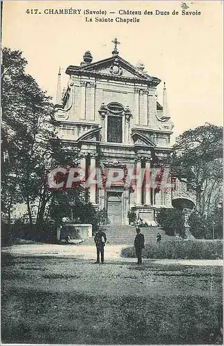 Ansichtskarte AK Chambery (Savoie) Chateau des Ducs de Savoie La Sainte Chapelle