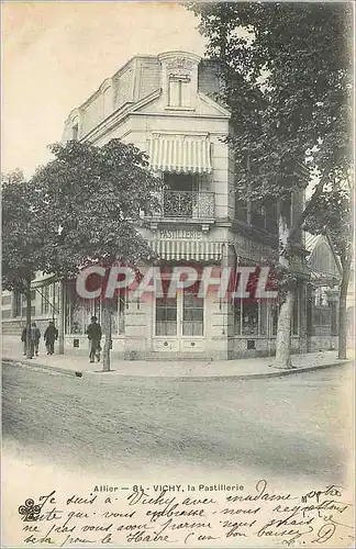 Cartes postales Vichy Allier La Pastillerie (carte 1900)