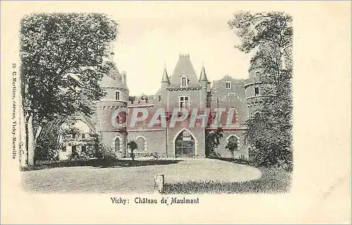 Cartes postales Vichy Chateau de Maulmont (carte 1900)