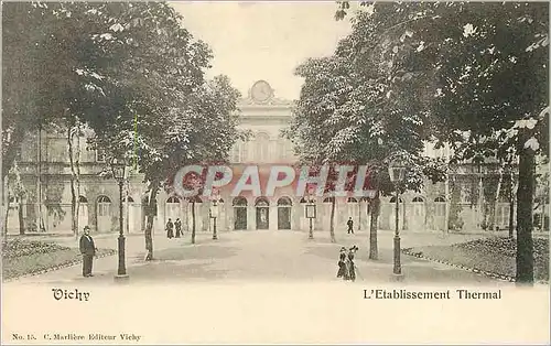 Cartes postales Vichy L'Etablissement Thermal (carte 1900)