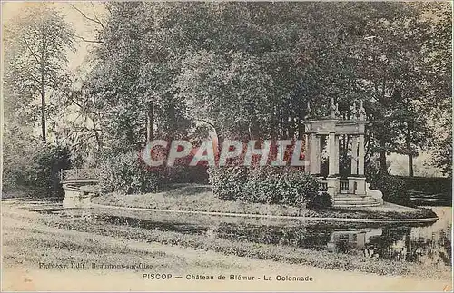 Ansichtskarte AK Piscop Chateau de Blemur La Colonade