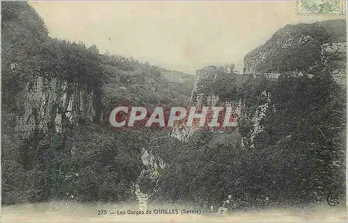 Cartes postales Les Gorges de Chailles (Savoie)