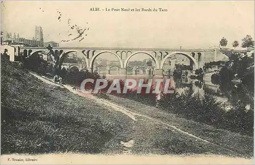 Ansichtskarte AK Albi Le Pont Neuf et les Bords du Tarn