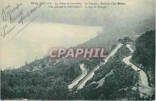 Cartes postales La Route de Chambery Savoie Le Bourget